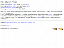 Tablet Screenshot of photos.hodgman.org