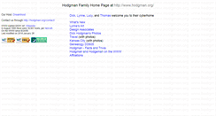 Desktop Screenshot of hodgman.org